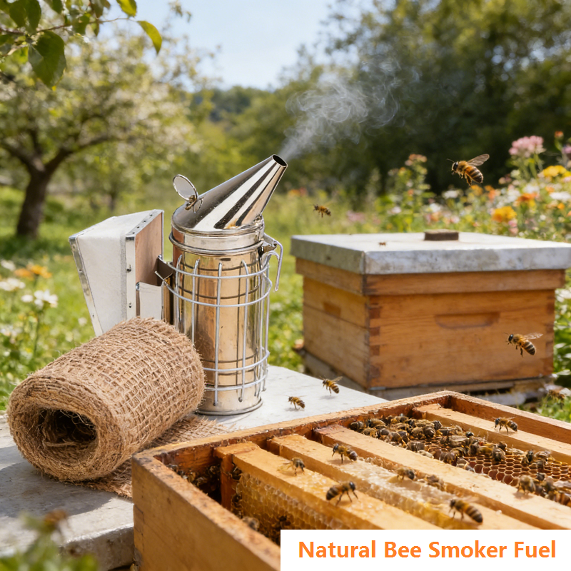 Bee Smoker Tool - Bee Smoker Fuel Natural Jute Burlap