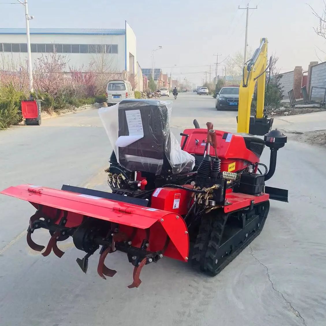Orchard Sprayer Tractor - Customized 25HP Diesel Tiller Heavy Duty