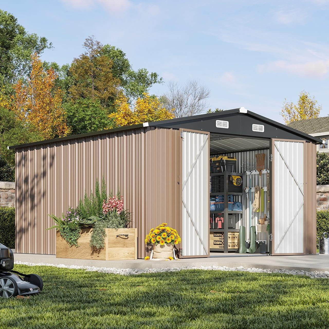 Farming And Agriculture - 10 x 12FT Outdoor Storage Shed