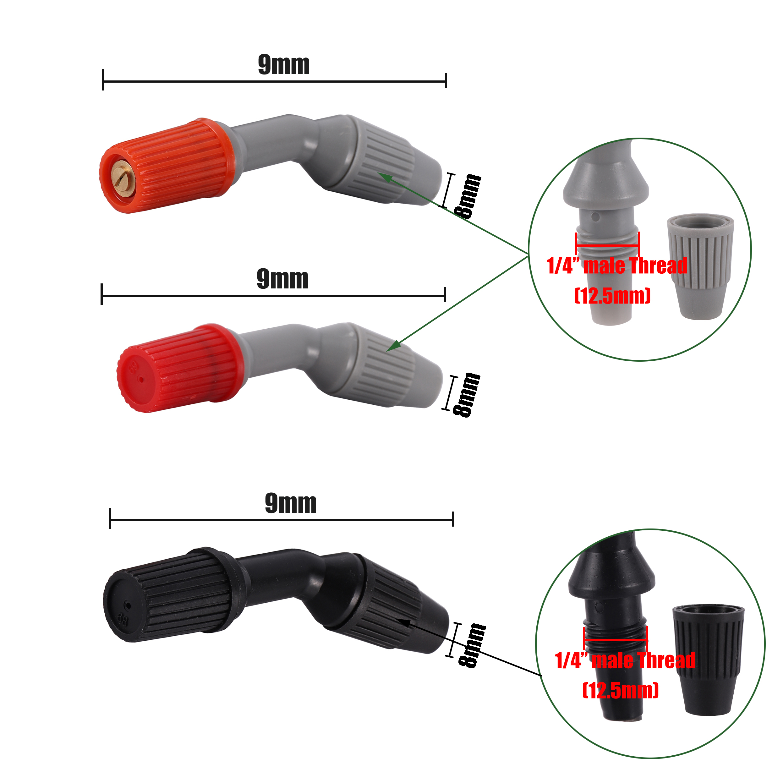Adjustable Sprayer Nozzle Tip  - Orchard Sprayer Tractor ulasan dan harga