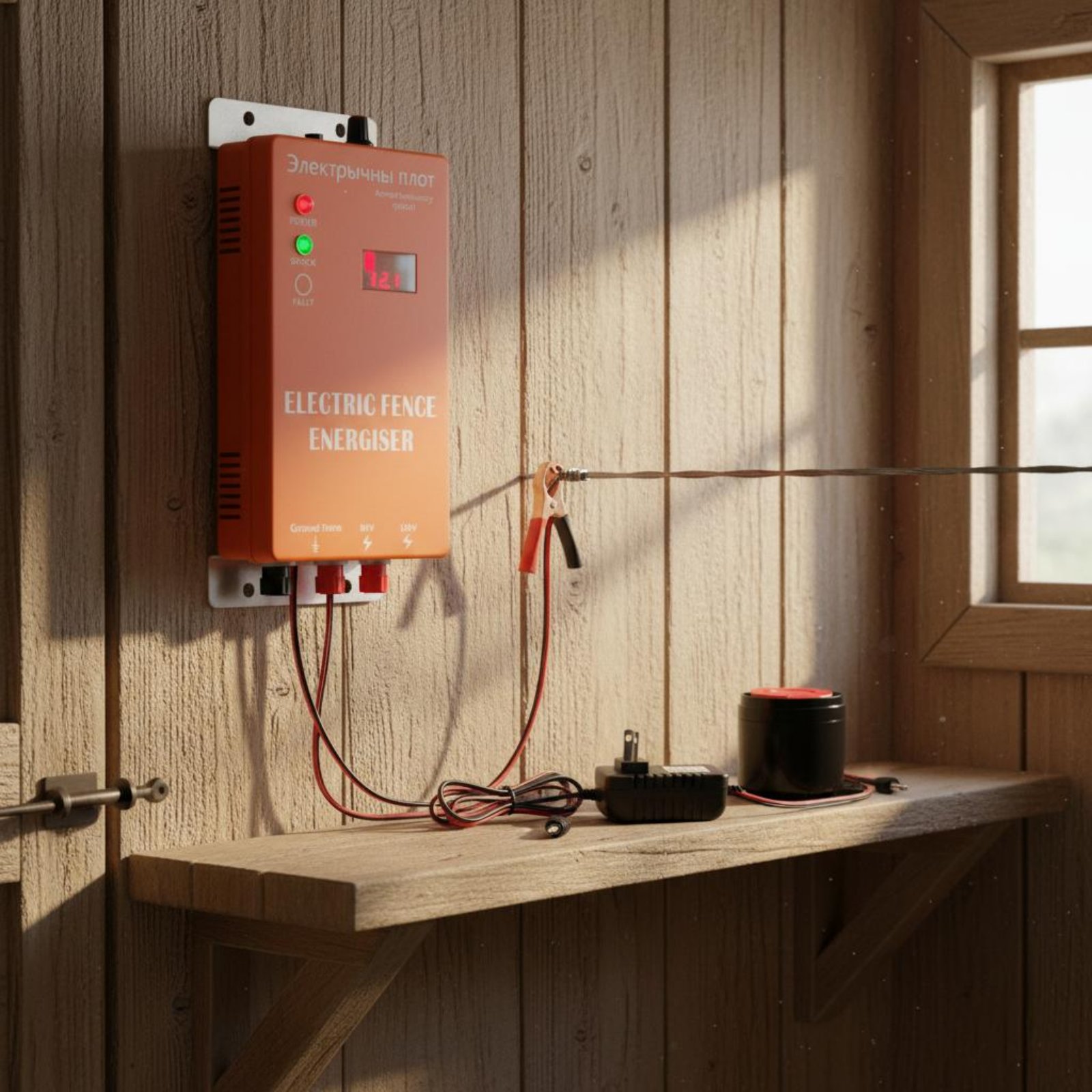 Electric Fence Energiser Twin  - Farming Farmer ulasan dan harga