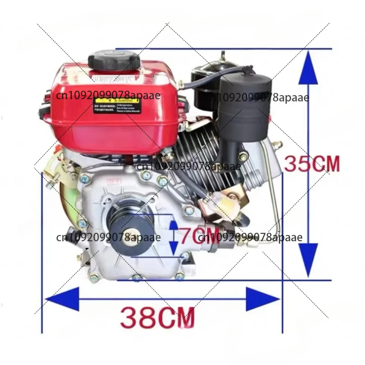 168F High-Power Air-Cooled Die - Farming Pump For Agriculture ulasan dan harga
