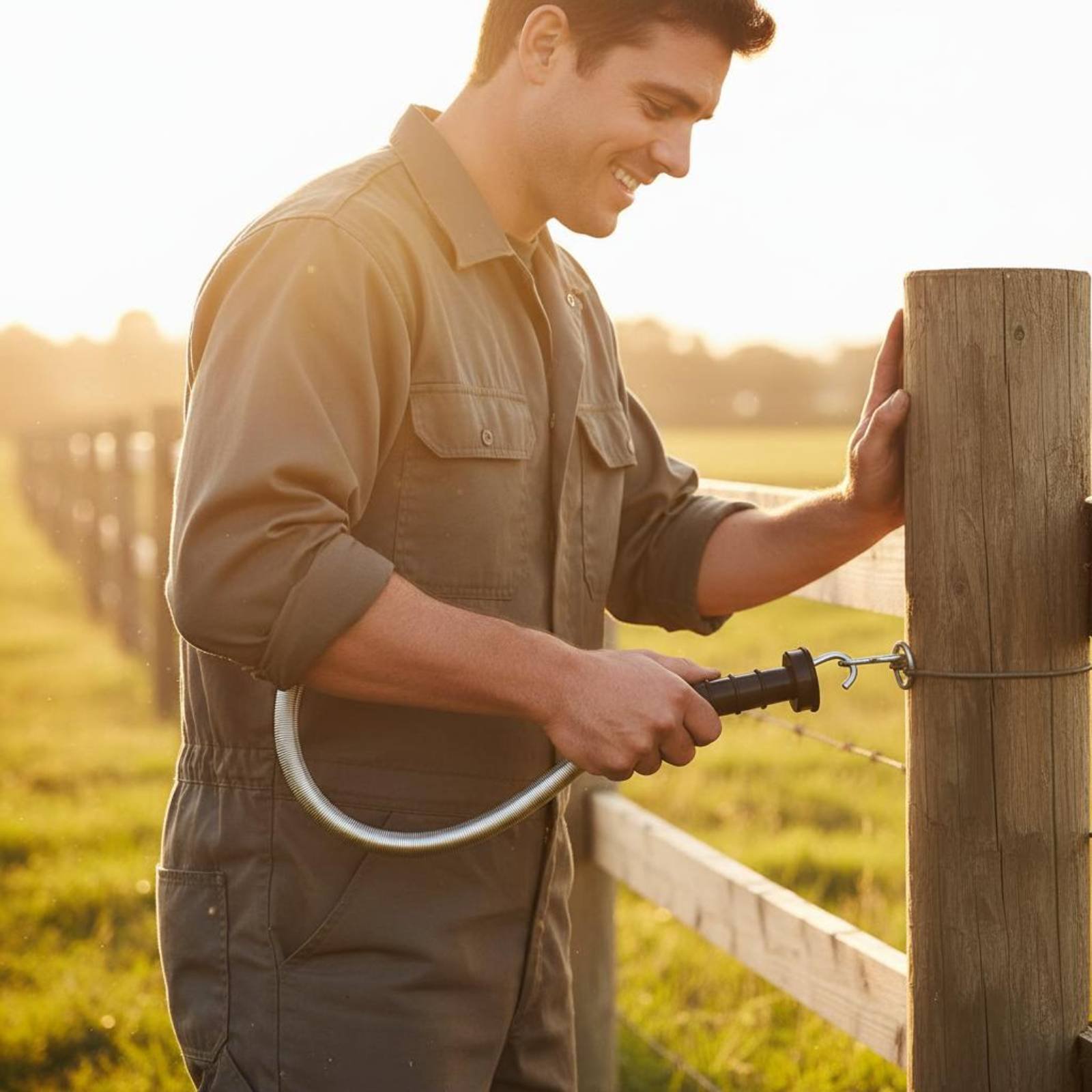 Ranch Fence Coil Handle High S - Farming Farmer ulasan dan harga