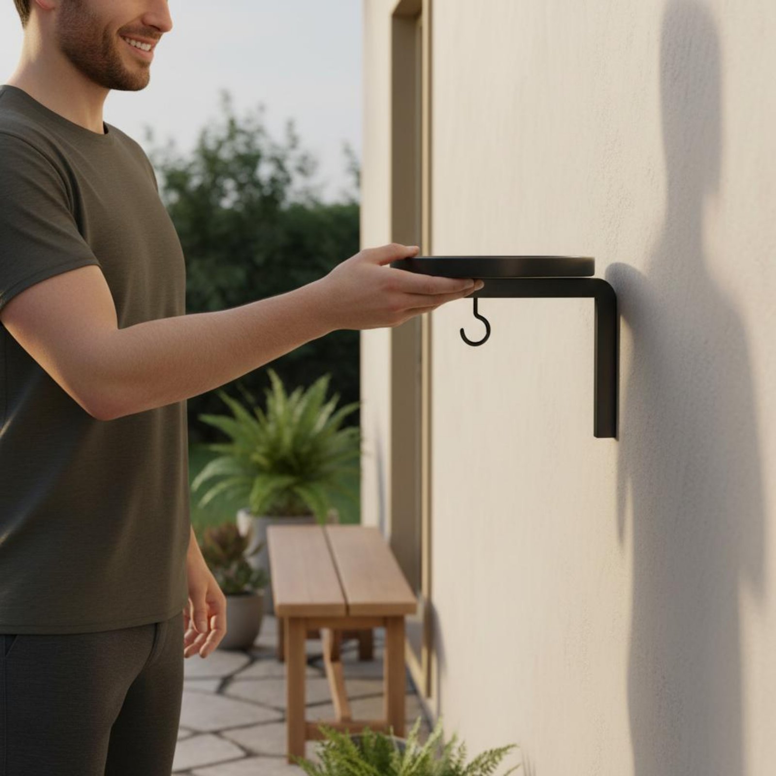 Wall Mounted Bird Bath Space S - Farming And Agriculture ulasan dan harga