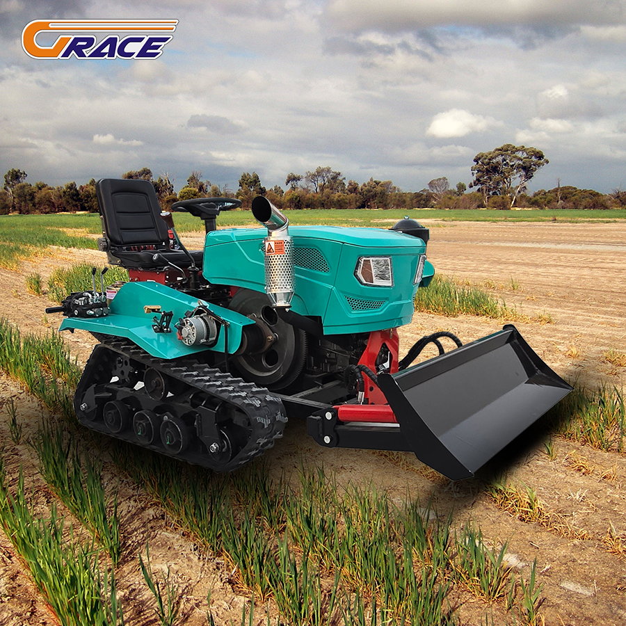 35HP Diesel Crawler Tractor EP - Orchard Sprayer Tractor ulasan dan harga