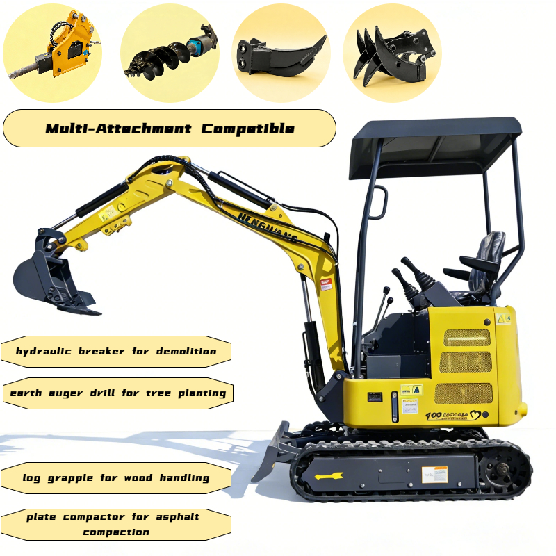 1.7 Ton Customized Mini Excava - Farming Agriculture Project ulasan dan harga