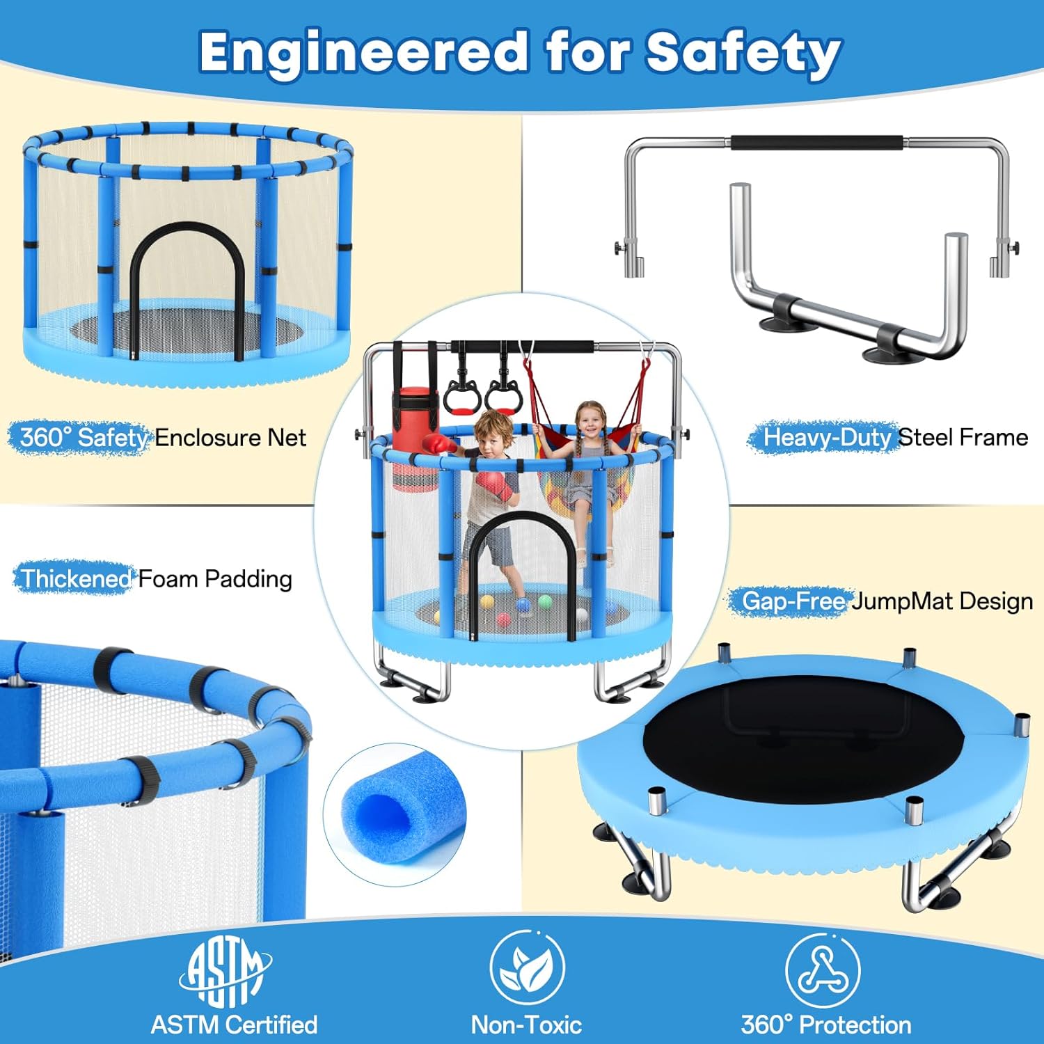 Toddler Trampoline,Trampoline  - Farming And Agriculture ulasan dan harga
