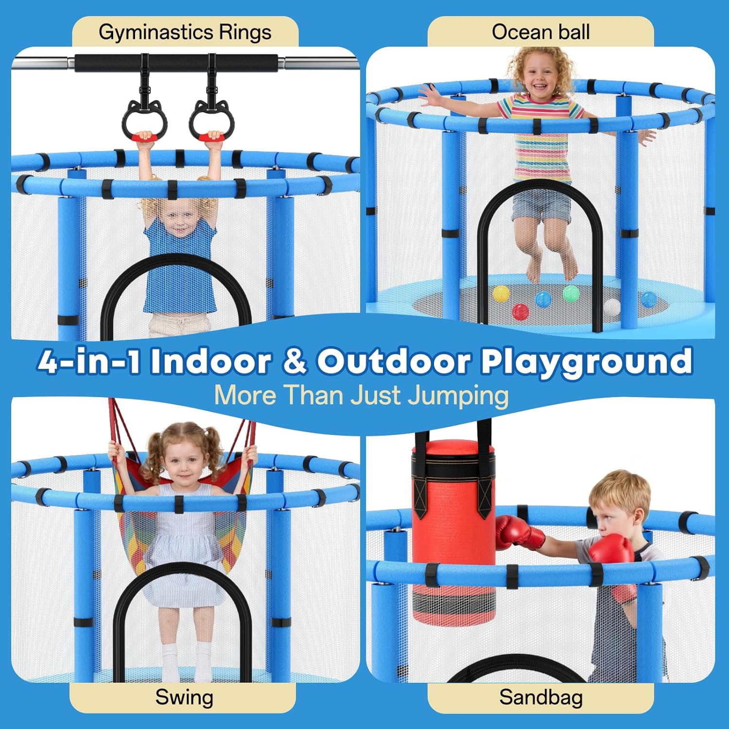 Toddler Trampoline,Trampoline  - Farming And Agriculture ulasan dan harga