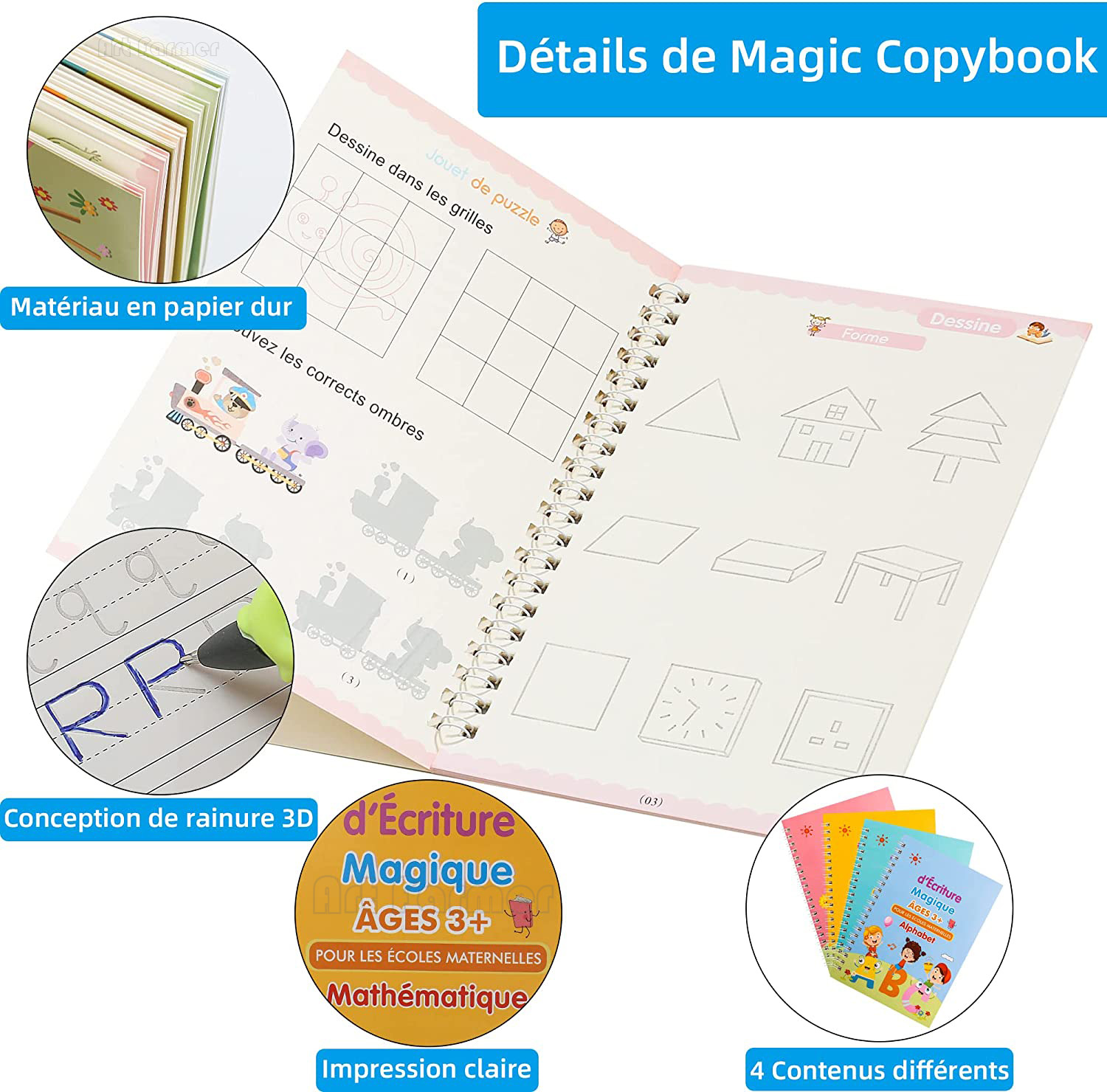 Magic French Copy Book Groove  - Farming Farmer ulasan dan harga
