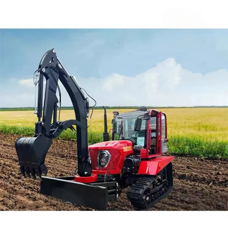 Customized 35HP Crawler Tracto - Orchard Sprayer Tractor ulasan dan harga