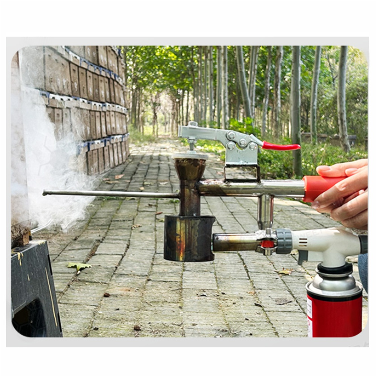 A95I-Bee Mite Treatment Fog Ma - Bee Smoker Tool ulasan dan harga