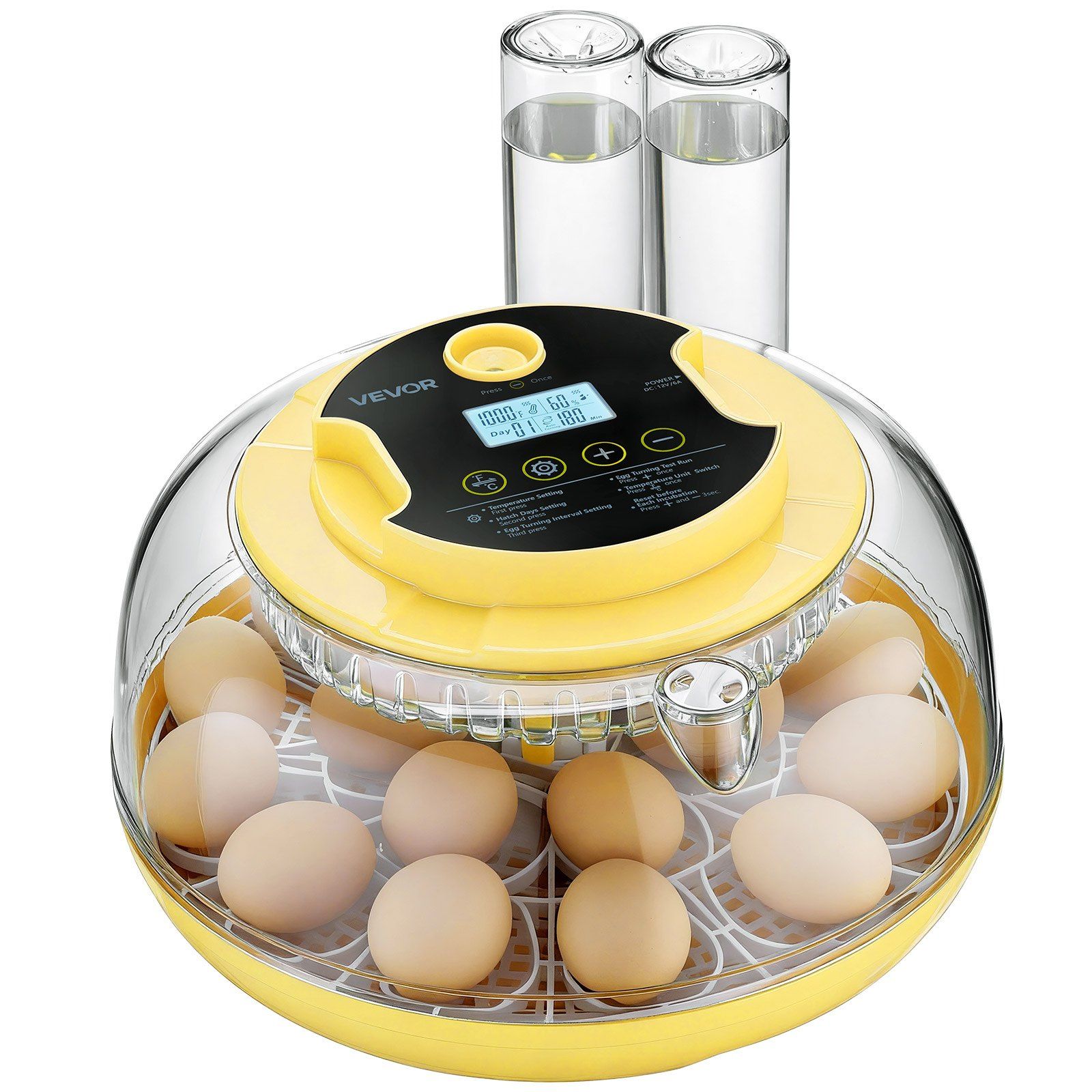 Auto 18 Egg Incubator with LED - Poultry Incubator ulasan dan harga