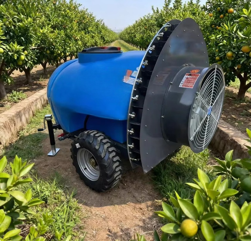 Newly Upgraded 1000 Liter Trac - Orchard Sprayer Tractor ulasan dan harga