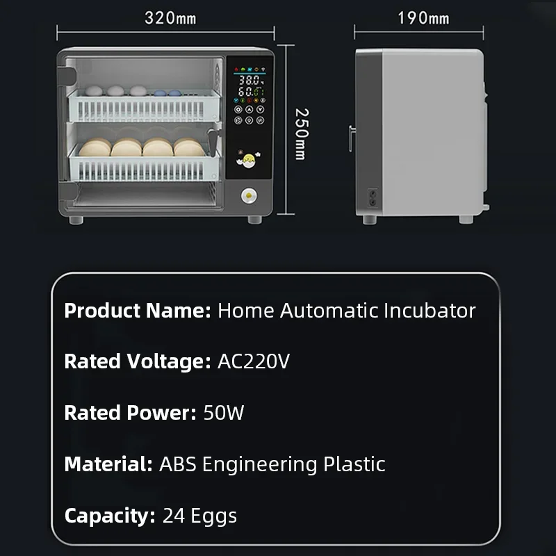 Smart Automatic Egg Incubator  - Poultry Incubator ulasan dan harga