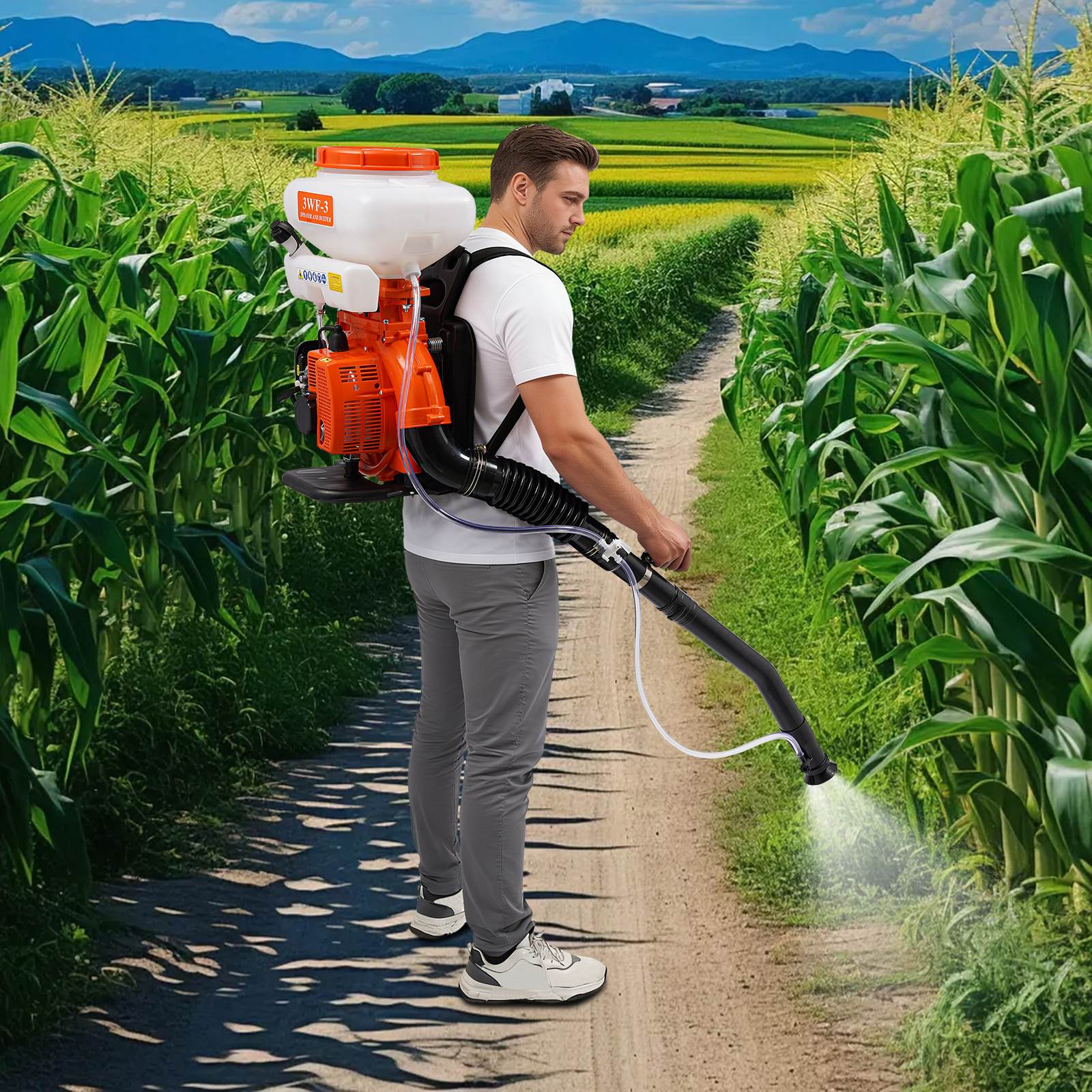 Gas Powered Backpack Sprayer 4 - Crop Sprayer Backpack ulasan dan harga