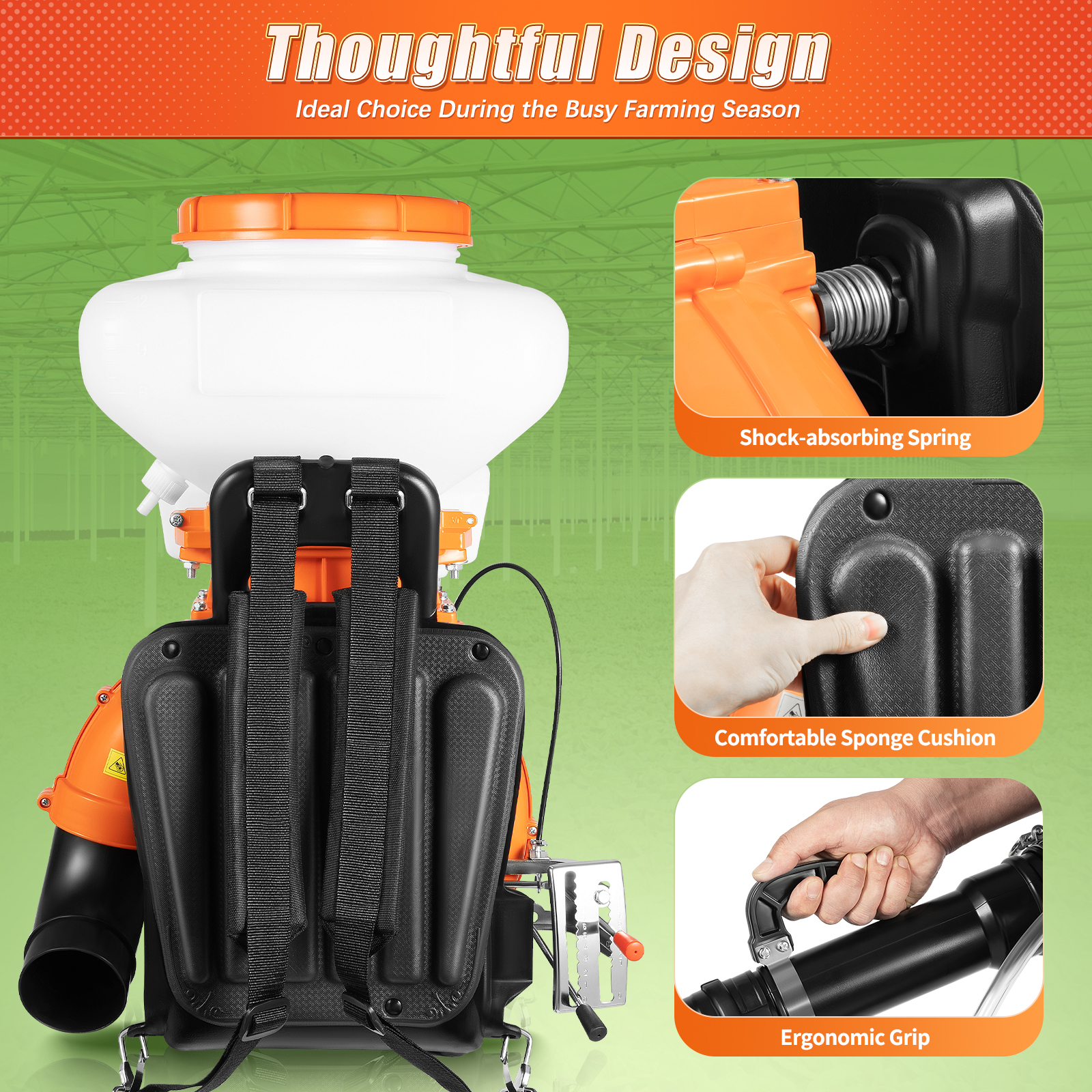 Gas Powered Backpack Sprayer 4 - Crop Sprayer Backpack ulasan dan harga